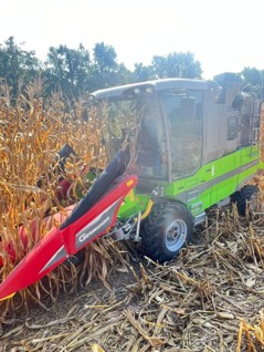 Precision agriculture equipment in the field