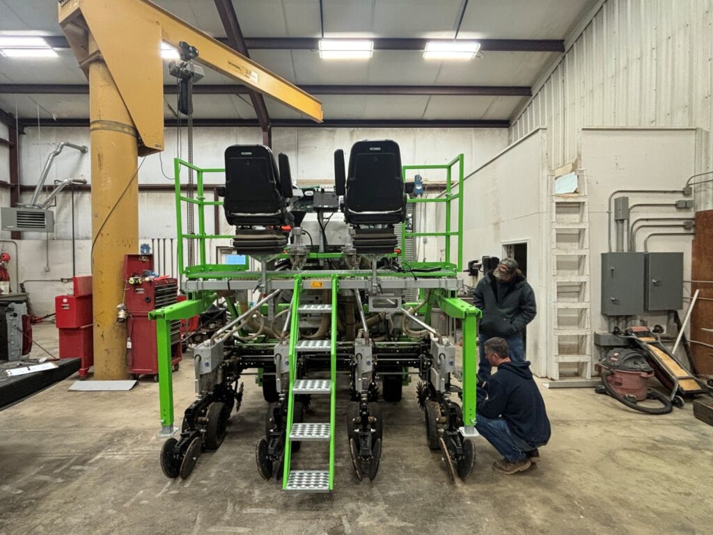 New precision agriculture equipment in the shop