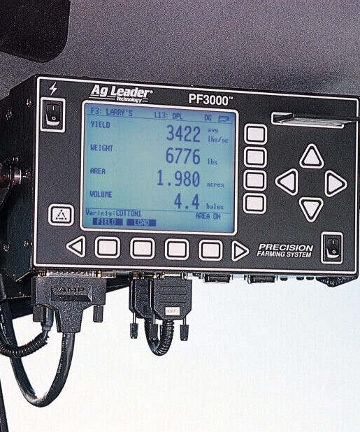 AgLeader PF3000 display monitor for grain and cotton 